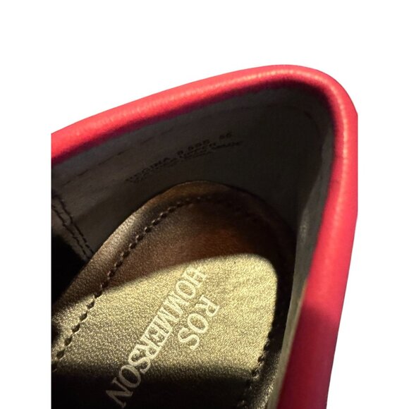 Ros Hommerson Floral Leather Loafers With Silver Buckle Accent Size 8.5 - Picture 10 of 10